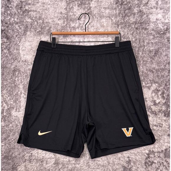 Nike Shorts Large Mens Vanderbilt Commodores Dri Fit Athletic - Picture 1 of 7
